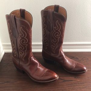 Lucchese women’s 11 or men’s 9 1/2 A boots